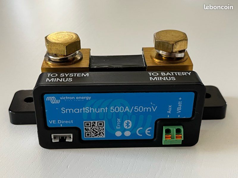 Contrôleur de batterie Smartshunt 50mV