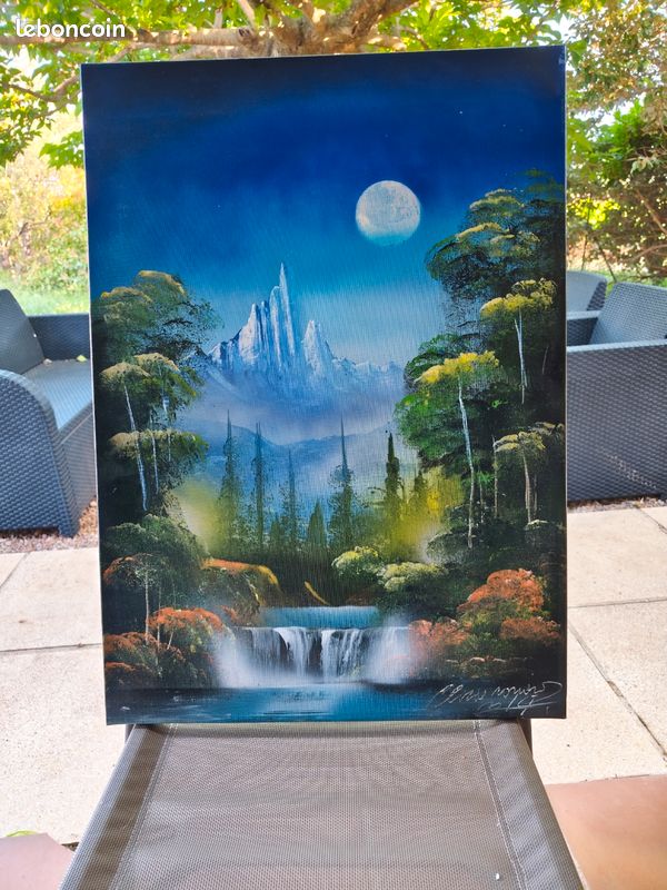 Tableau peinture toile (image 1)