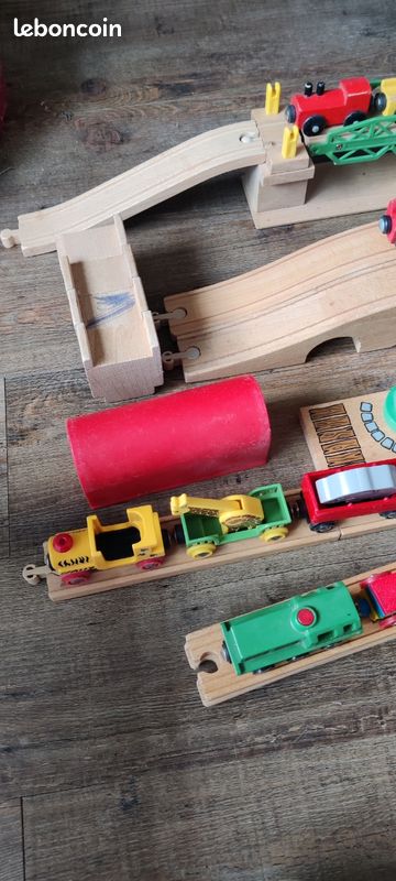 Circuit train en bois brio et ikea (image 3)