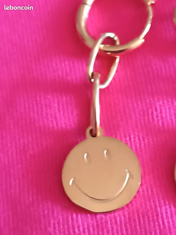 Boucles d'oreilles Smiley (image 4)