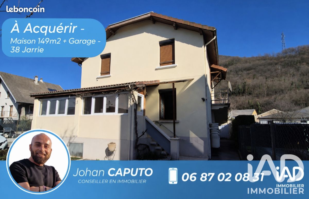 Maison 5 pièces 149 m² · à Jarrie · 149 m² · 345 000 €