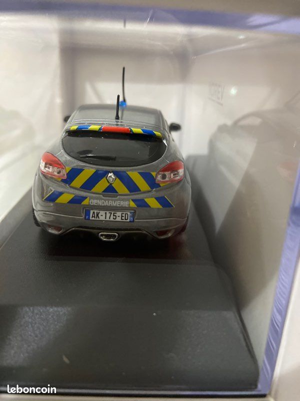 Renault Mégane RS Gendarmerie – Norev 1/43, Autoroute Turbo GT, état Neuf