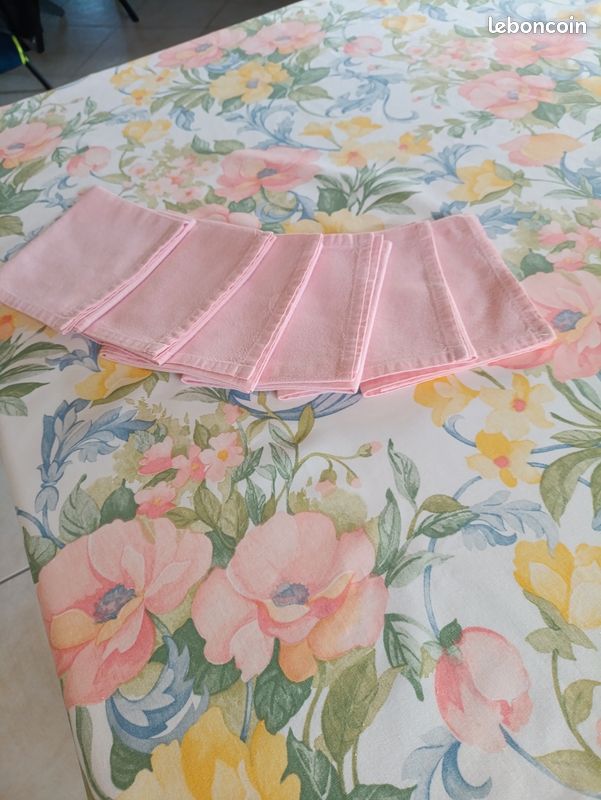 Jolie NAPPE NYDEL + 12 SERVIETTES ASSORTIES (image 2)