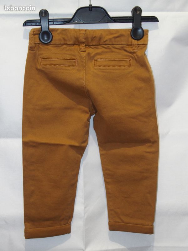 Pantalon Chino Moutarde (image 3)