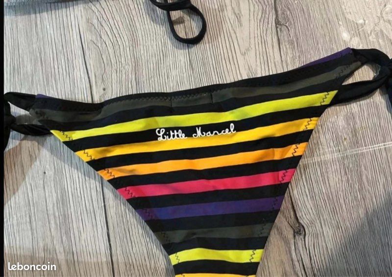 Maillot de bain bikini femme Little Marcel M 38 (image 6)