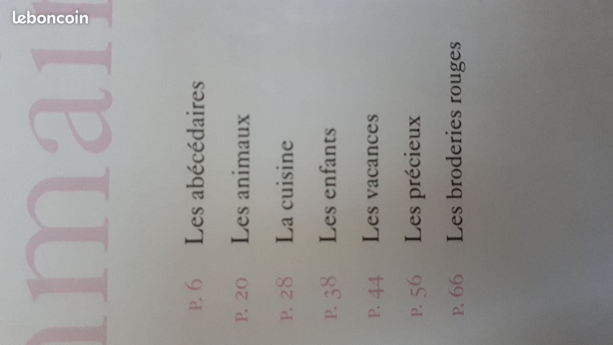 Deux livres broderie points comptés/ de croix (111123) (image 2)