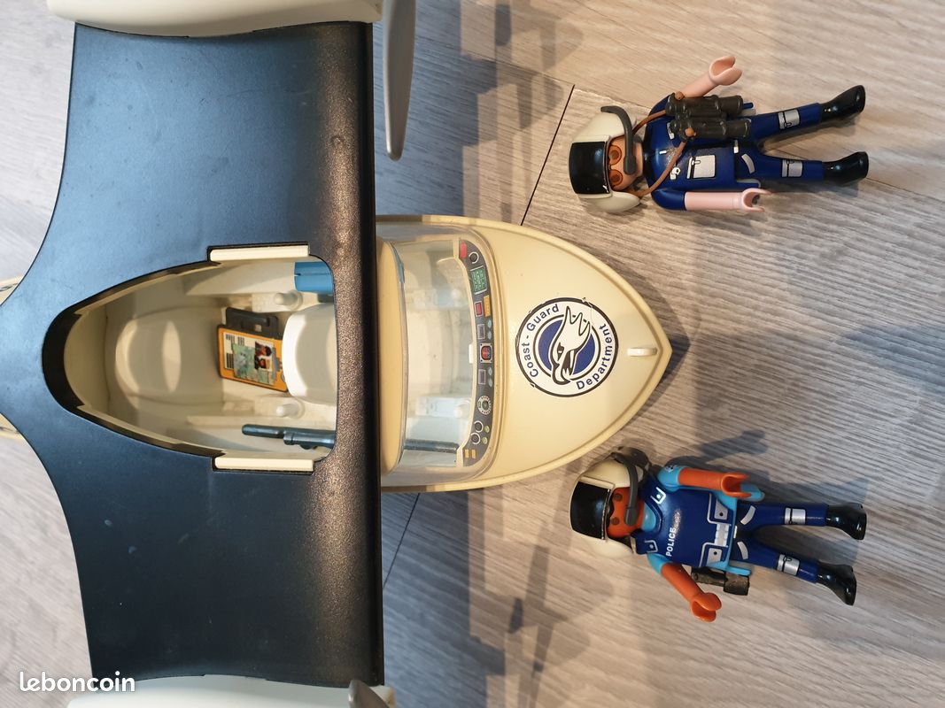 Playmobil 4445 Policiers et hydravion (image 3)