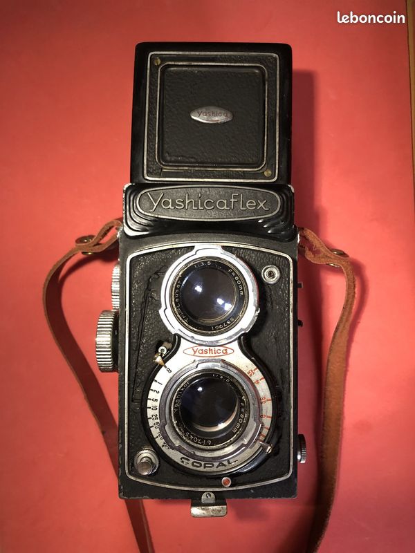 TLR / Yashicaflex C Copal / Vintage 1955 Japon / Testé-Nettoyé-Fonctionne / Lire ⚠️ - Photo, audio & vidéo TLR / Yashicaflex C Copal / Vintage 1955 Japon / Testé-Nettoyé-Fonctionne / Lire ⚠️ - Photo, audio & vidéo