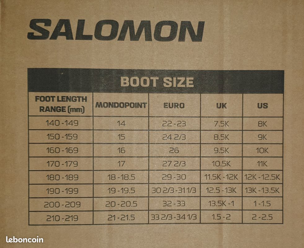 Chaussure de ski enfant salomon (image 8)