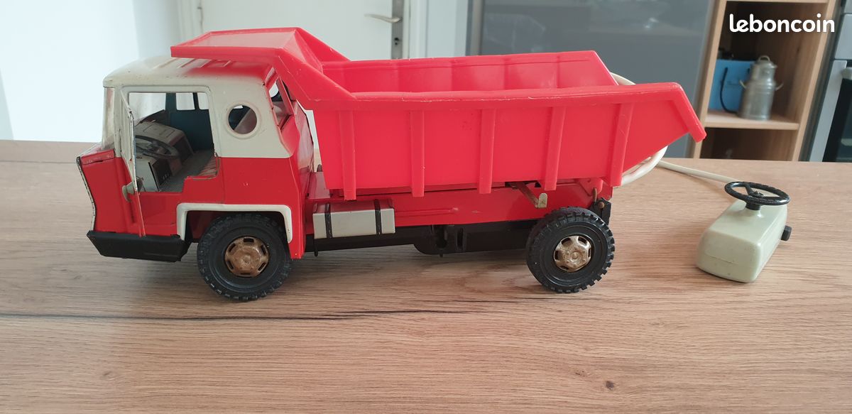 Camion Benne Joustra – Jouet Vintage Des Années 60/70 – Bon état D'origine