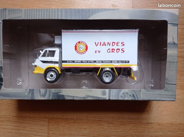 Miniature IXO 1/43 Camion Citroën 350 Caisse Réfrigérée Boucherie 1969