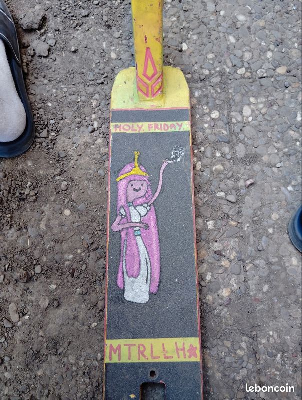 Deck Trottinette étoile – Star Scooter, Bon état, Occasion