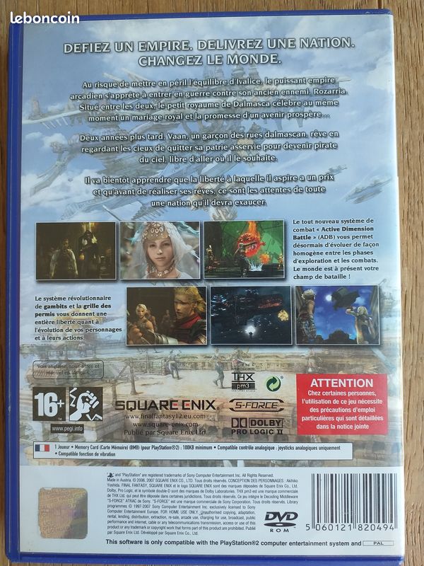 Final Fantasy XII - PS2 (image 2)