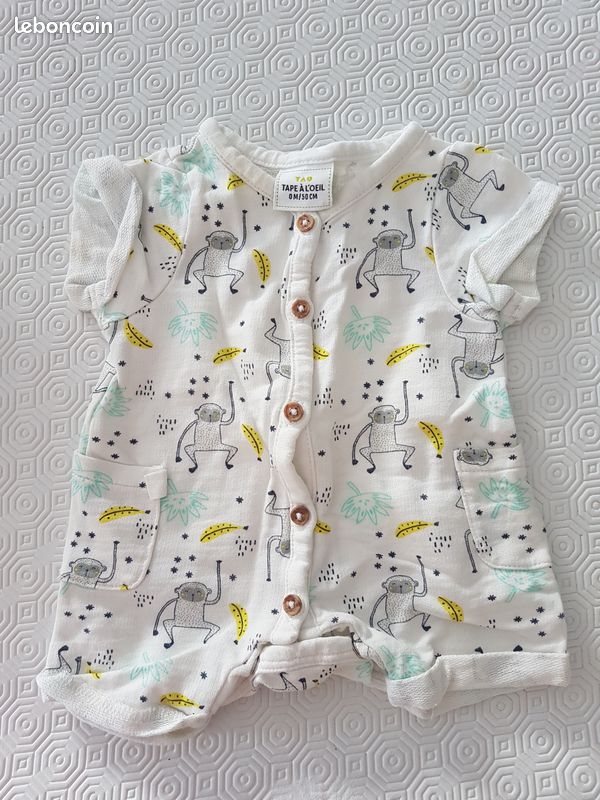Tenue bébé mixte été Taille naissance (image 1)