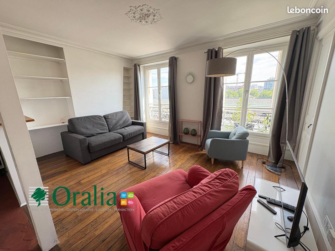 Appartement 2 pièces 45 m² · à Paris · 45 m² · 1 600 €/mois