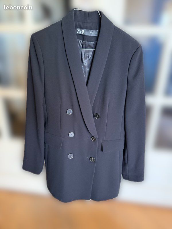 Blazer Zara noir (image 1)