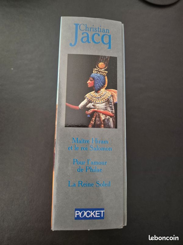 Trilogie livre de poche Christian Jacq (image 3)
