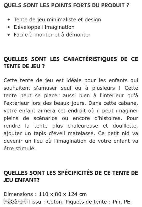 Cabane jeu kids concept (image 4)