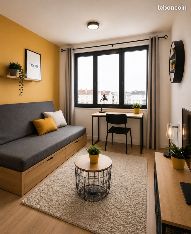 Appartement 1 pièce 20 m² · à Brest · 20 m² · 520 €