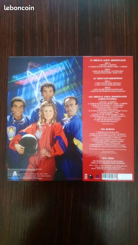 SHEILA – King Of The World 40th Anniversary Edition – Coffret Collector Numéroté (image 2)