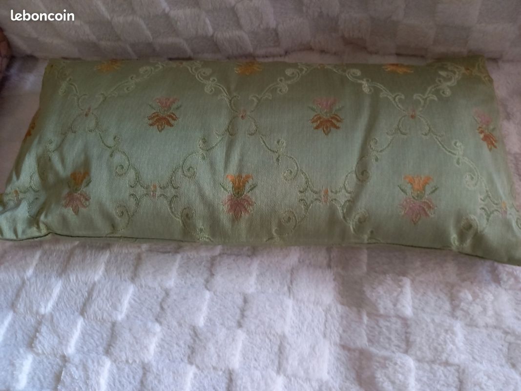 A saisir neuf grand coussin dehoussable rectangulaire avec sa garniture comprise 30 cm/ 60cm (image 1)