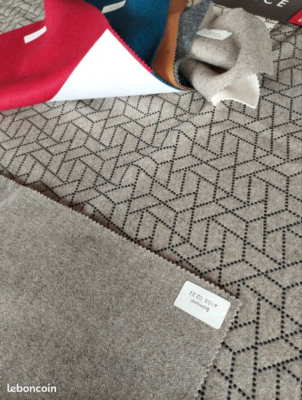 Balmoral Casamance 112 x 70 cm + 6 petits coupons (image 3)