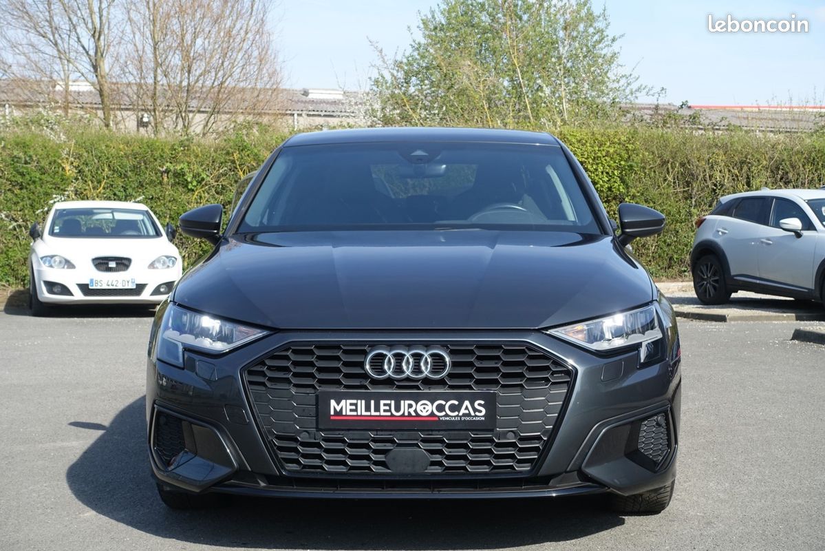 A3 Berline 30 Tfsi Virtual cockpit/Sièges sport chauffant/GPS Europe/Carplay/LED/1*Main/Garantie 12 Mois (image 2)