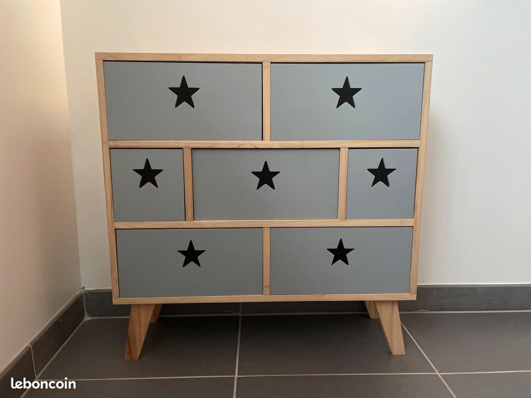 Commode en bois design scandinave (image 1)