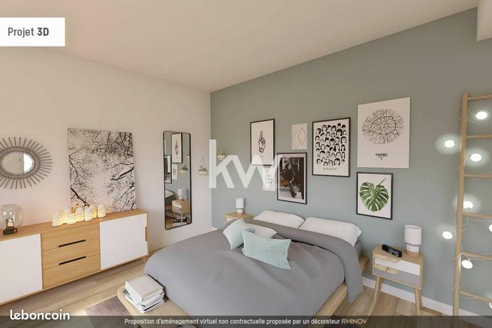 Appartement 2 pièces 41 m²