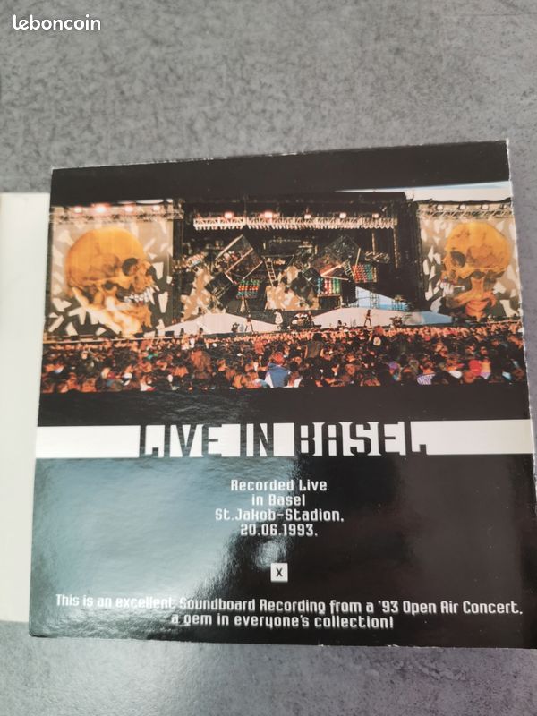 Metallica, triple live 93, Basel (image 3)