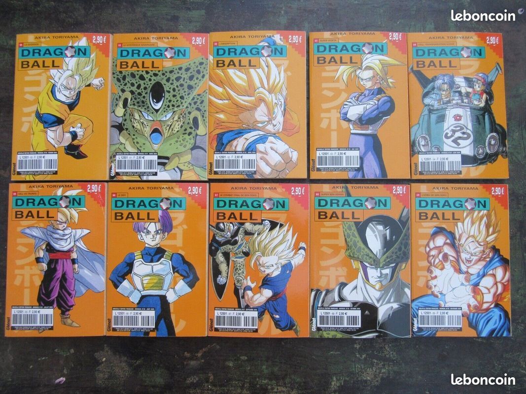 DRAGON BALL LOT 16 VOLUMES (N° 60 à 75 ) (image 3)