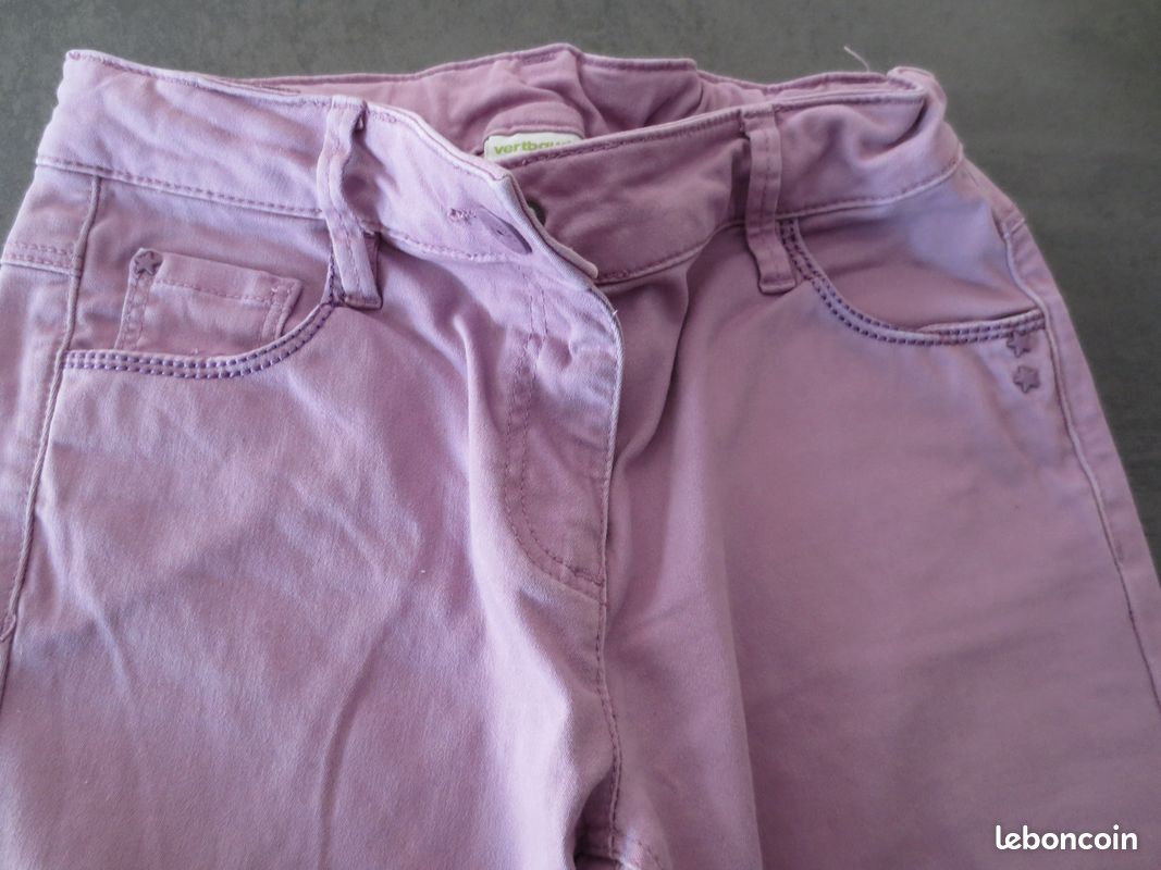 Pantalon vertbaudet parme 12 ans metiss85 (image 2)