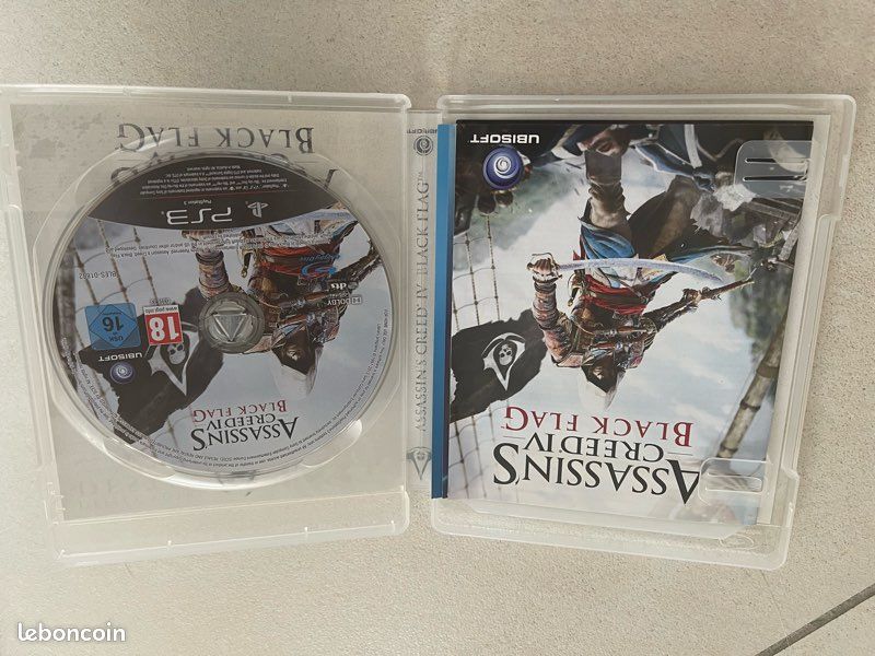 Lot Jeux PS3 Assassin’s Creed (Rogue et IV Black Flag) (image 4)