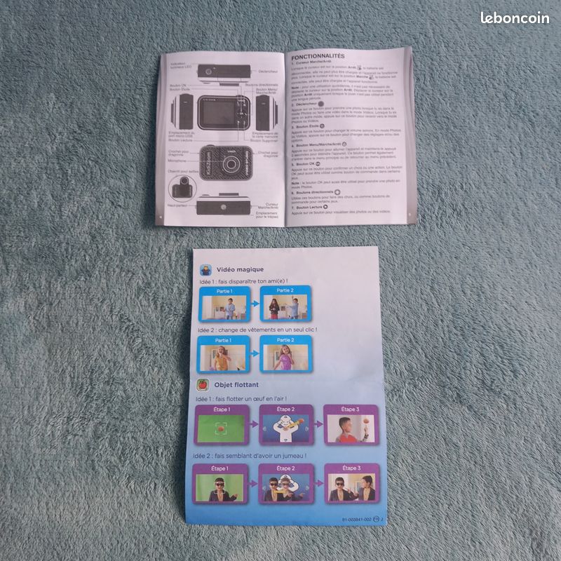 Caméra Kidizoom vidéo studio HD bleu de Vtech (image 12)