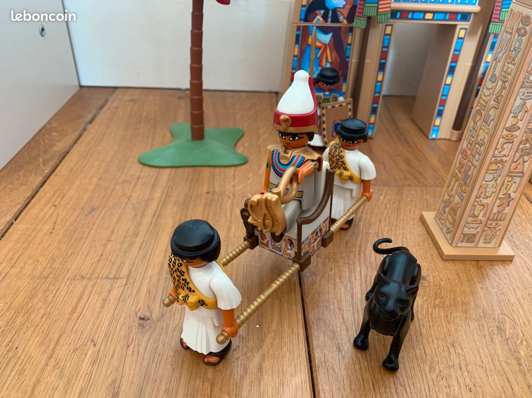 Temple pharaonique Playmobil complet + accessoires (image 5)
