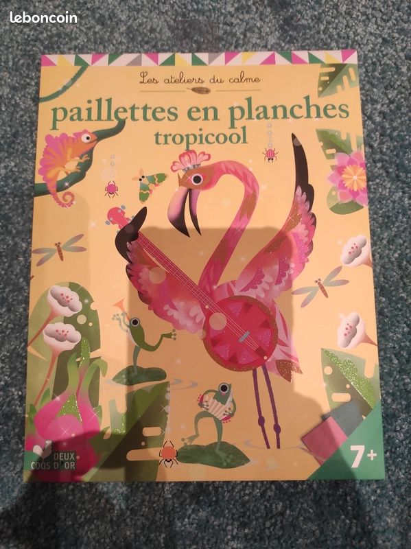 Jeu paillettes en planche (image 1)