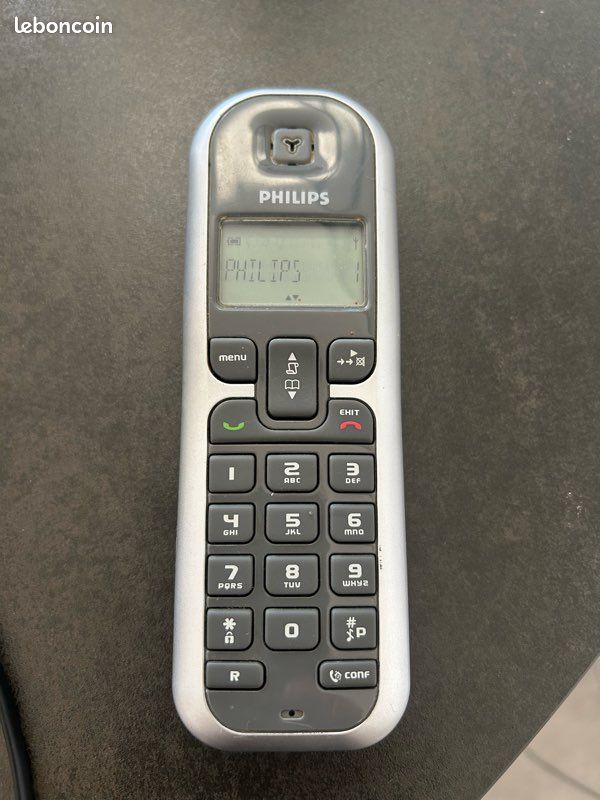 Téléphone fixe sans fil Philips dect 122 (image 4)