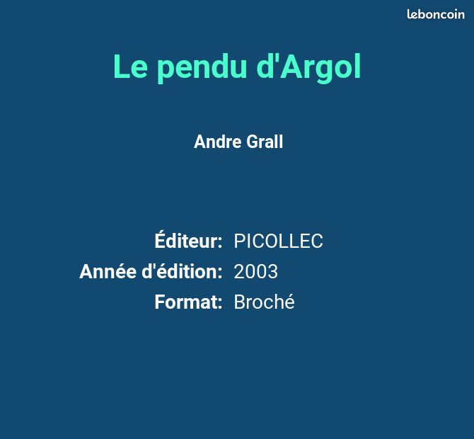Le pendu d'Argol - Andre Grall (image 2)