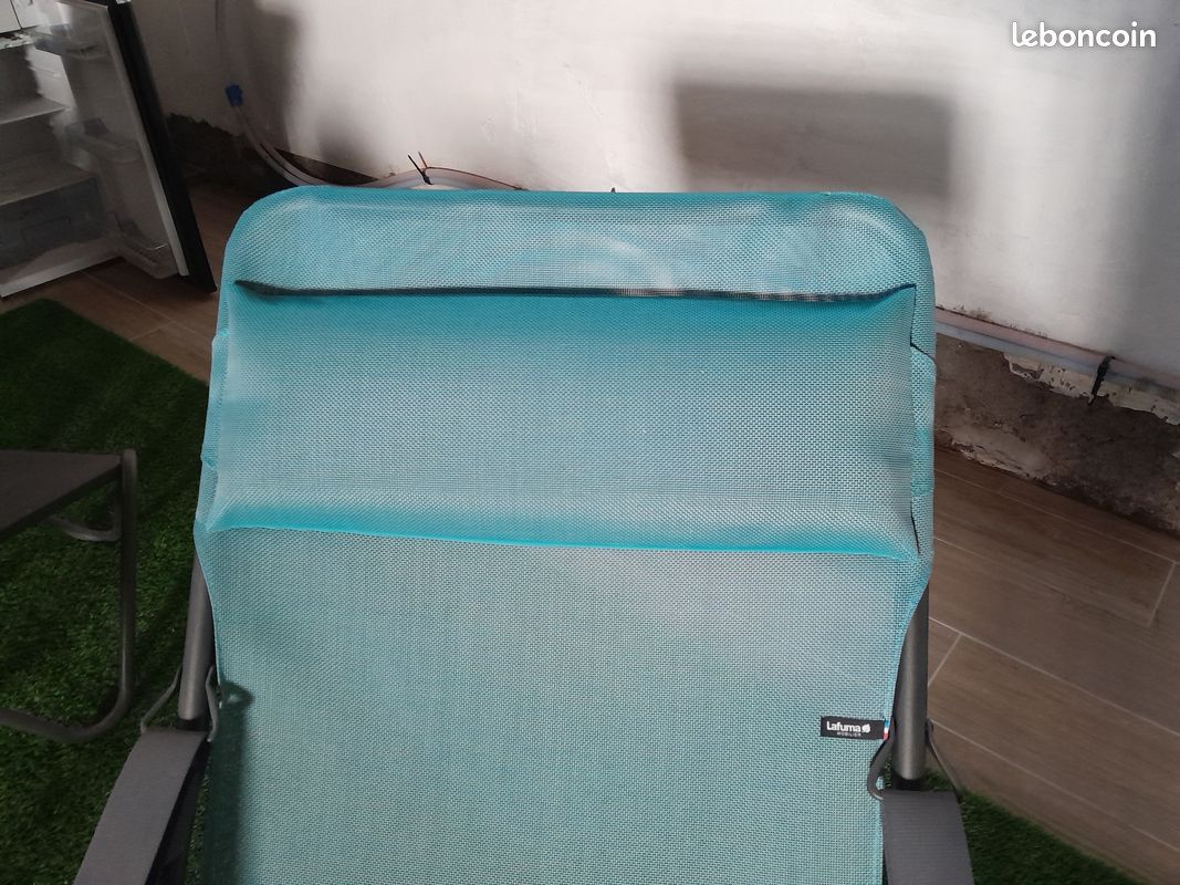2 BAINS DE SOLEIL Transabed Batyline® Duo Outremer et lac Lafuma (image 4)