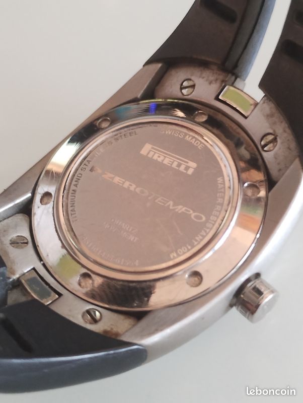 Montre homme Pirelli PZERO Time 7951101425 TBE (image 3)
