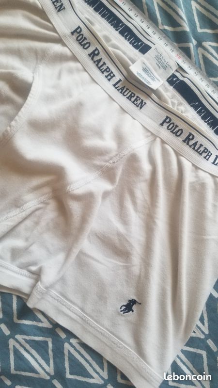 Boxer Polo Ralph Lauren blanc size L (image 2)