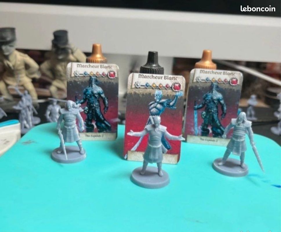 Figurines Marcheurs blanc Game Of Thrones zombicide black Plague (image 1)
