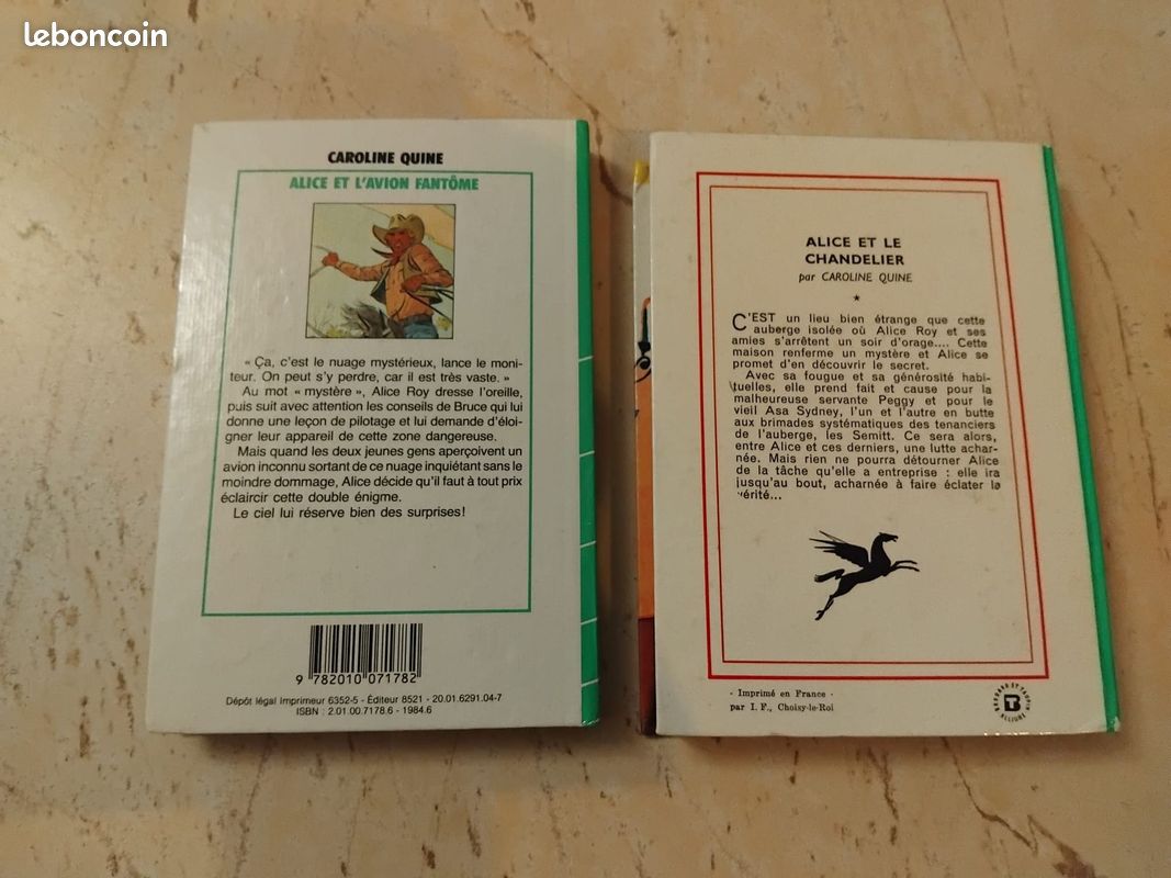 Lot de 2 livres bibliothèque verte vintage (image 2)