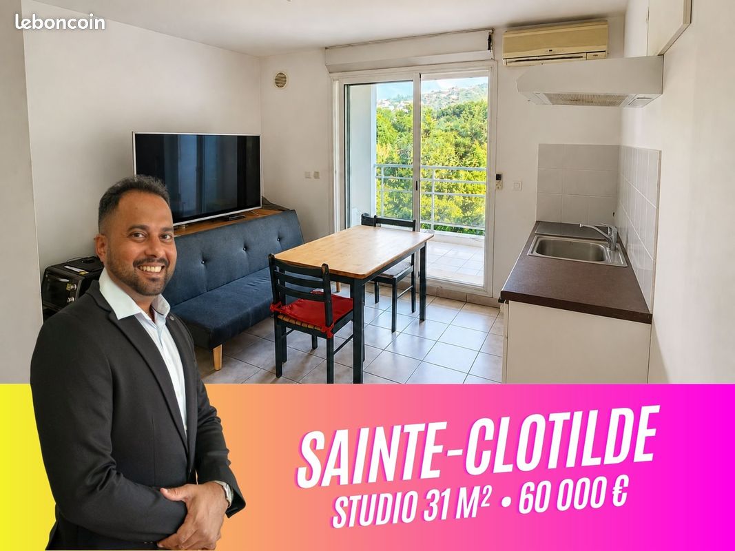 Appartement 1 pièce 31 m² · à Saint-Denis · 31 m² · 60 000 €