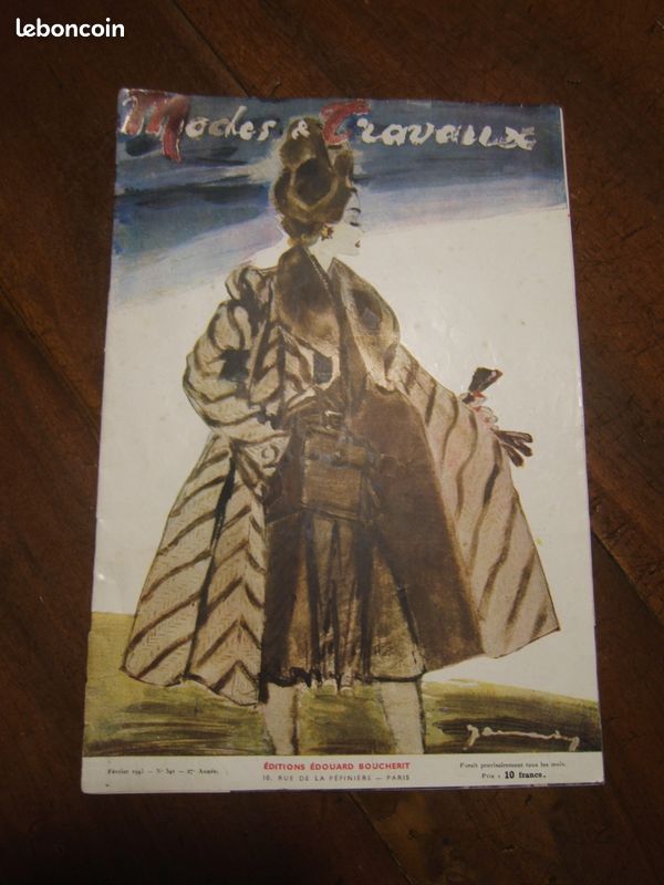 Revue Modes et travaux N° 541 de Février 1945 (image 1)