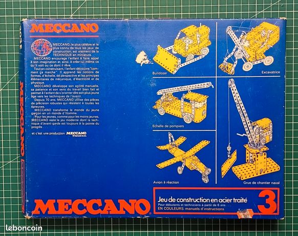 Lond Meccano N°100a Bleu Et Or – Lot De 58 Longrines (dont 3 Sous Emballage)