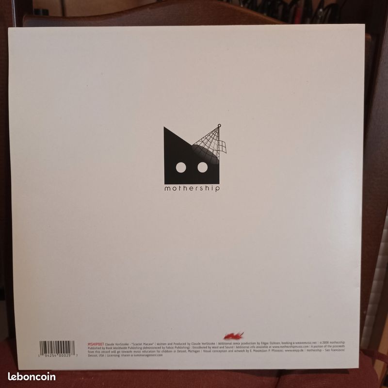 Vinyl techouse Claude Vonstroke (image 2)