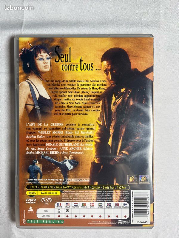L’art de la guerre DVD (image 3)