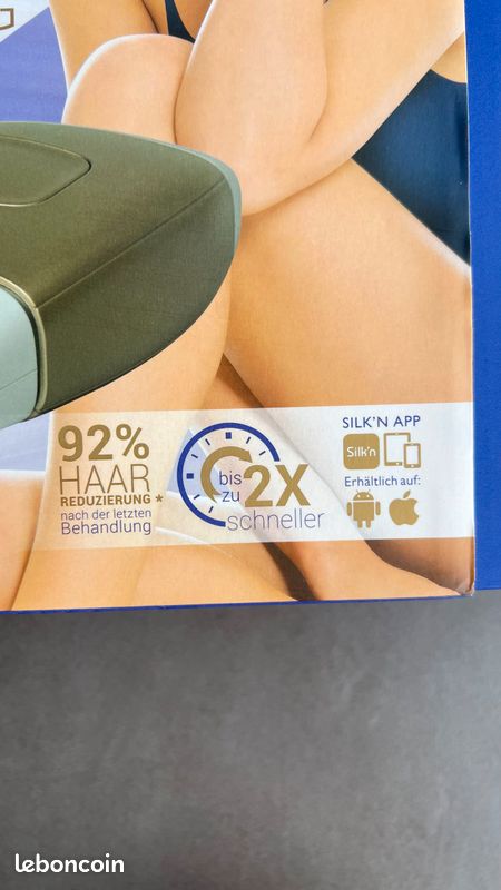 épilateur lumière pulsée neuf Silk’n glide rapid (image 3)