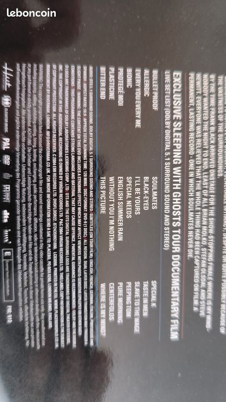 Placebo Soulmates never die Live in Paris 2003 (image 3)